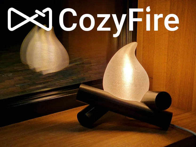 Đèn trang trí CozyFire – Tạo không gian ấm áp như lửa trại - Image 1