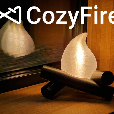 Đèn trang trí CozyFire – Tạo không gian ấm áp như lửa trại