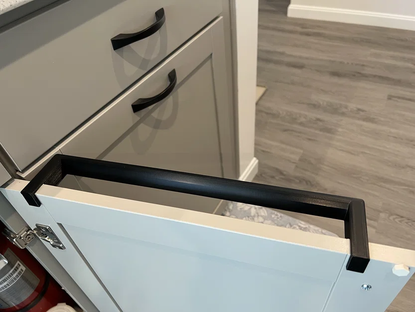 Thanh treo khăn móc cánh cửa tủ - Image 3