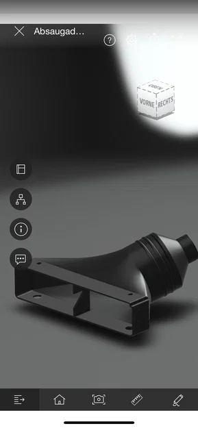 [Cải tiến] Bộ chuyển đổi hút bụi Dewalt DW1150/DW50 Jointer/Planer cho ống 100mm - Image 4