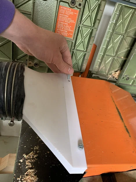 [Cải tiến] Bộ chuyển đổi hút bụi Dewalt DW1150/DW50 Jointer/Planer cho ống 100mm - Image 12