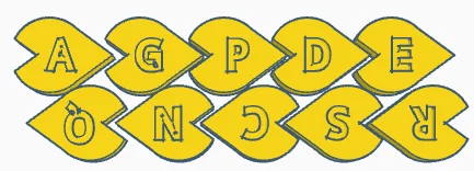 Magnetic DNA / RNA Tiles (Bộ gạch từ tính DNA / RNA) - Image 25