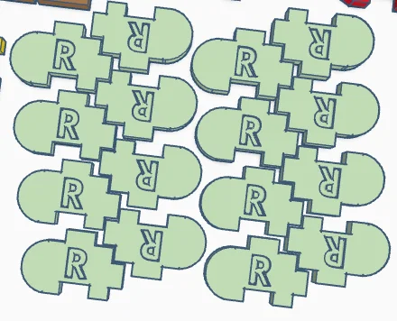 Magnetic DNA / RNA Tiles (Bộ gạch từ tính DNA / RNA) - Image 27