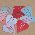 Kẹp sách 3D hình trái tim Valentines: Quà tặng ý nghĩa cho bạn bè - Thumbnail 1