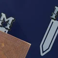 Thẻ đánh dấu trang sách (Bookmark) chữ cái 3D cá nhân hóa độc đáo - Thumbnail 6