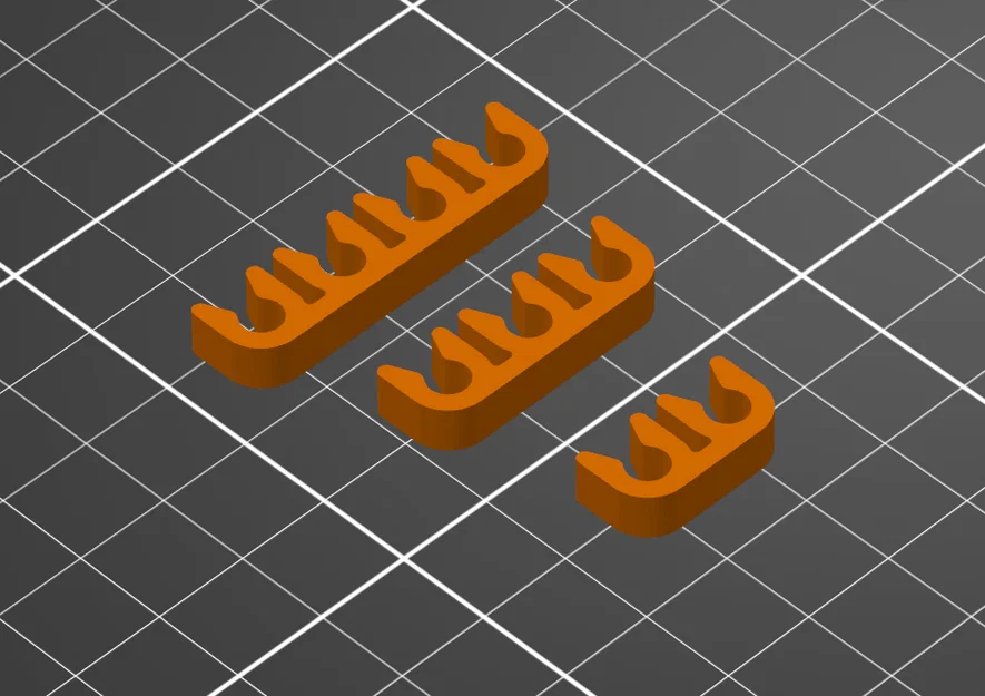 Bộ kẹp ống dẫn PTFE (2, 3, 4 ống) cho máy in 3D MMU3 - Image 1