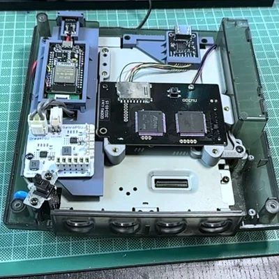 Ngàm gắn DreamPSU, PD Type-C và BlueRetro cho Sega Dreamcast