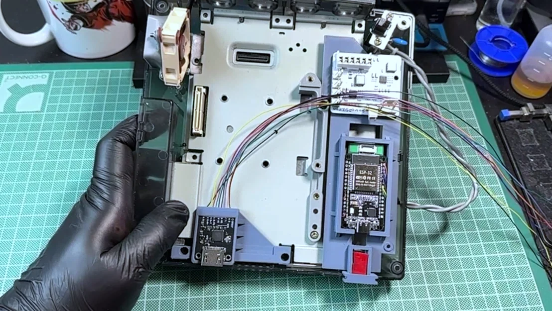 Ngàm gắn DreamPSU, PD Type-C và BlueRetro cho Sega Dreamcast - Image 2