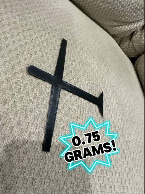 Mô hình máy bay lượn 3D siêu nhẹ (Glider plane) chỉ 0.75 gram - Image 1