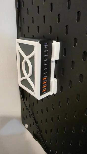 Giá đỡ trạm sạc USB cho bảng Skadis - Image 1