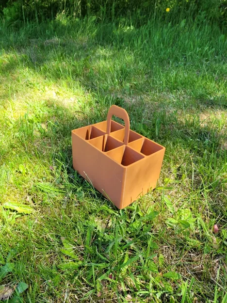 Khay Đựng 6 Lon Nước Ngọt 500ml In 3D Tiện Lợi - Image 2