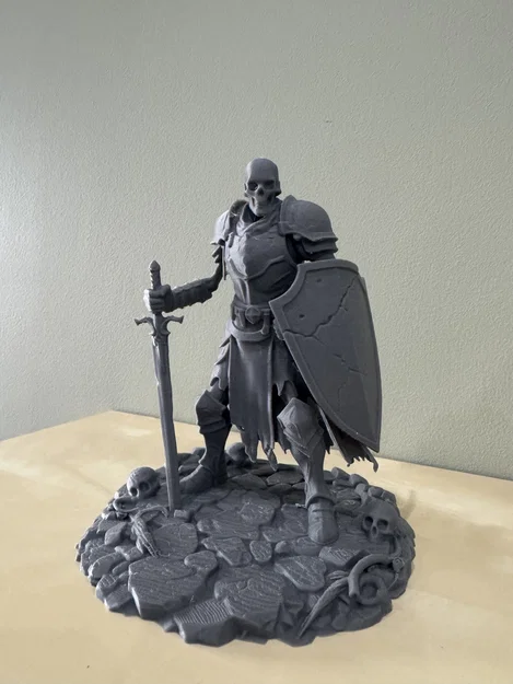 Bloodbound Realms – Undead – Chiến binh Bộ xương (Mô hình 3D STL Dark Fantasy) - Image 6