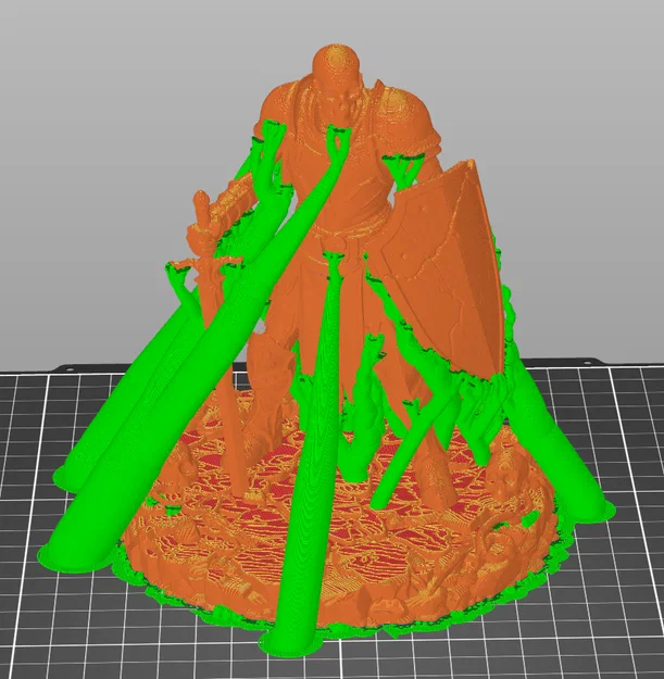Bloodbound Realms – Undead – Chiến binh Bộ xương (Mô hình 3D STL Dark Fantasy) - Image 8