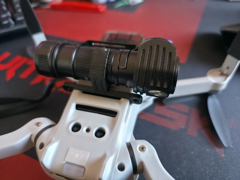 Ngàm gắn đèn pin cho DJI Mini 2 - Phụ kiện in 3D hữu ích - Image 4
