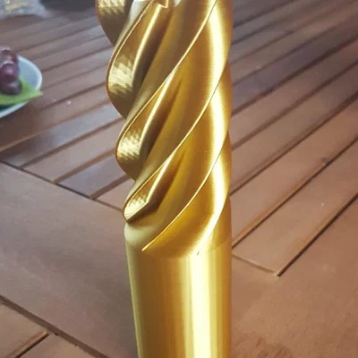 Mô hình mũi phay CNC 40mm (CNC end mill) - Thiết kế tinh xảo