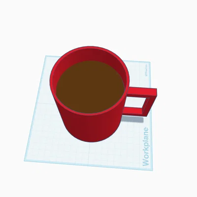 Ly cà phê (Coffee cup) – Mẫu 3D