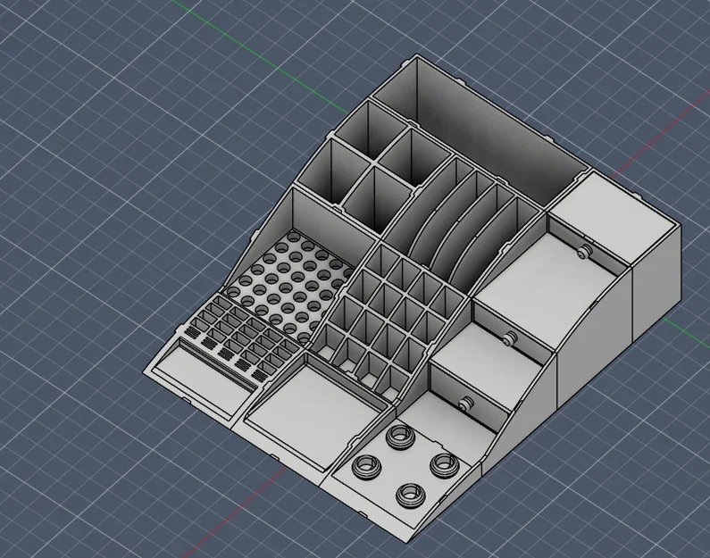 Khay đựng đồ đa năng 3D - Giải pháp sắp xếp bàn làm việc gọn gàng - Image 1