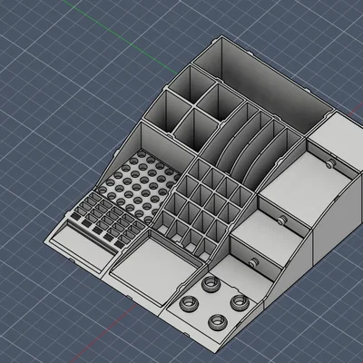 Khay đựng đồ đa năng 3D - Giải pháp sắp xếp bàn làm việc gọn gàng