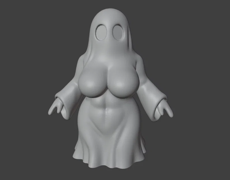 Mô hình trang trí Sexy Ghost độc đáo cho máy in 3D - Image 1