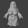 Mô hình trang trí Sexy Ghost độc đáo cho máy in 3D - Thumbnail 1