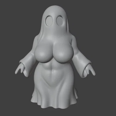 Mô hình trang trí Sexy Ghost độc đáo cho máy in 3D