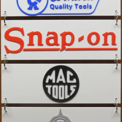 Bộ Logo Dụng Cụ Cổ Điển #3 (Cornwell, Snap-On, Mac, Jet)