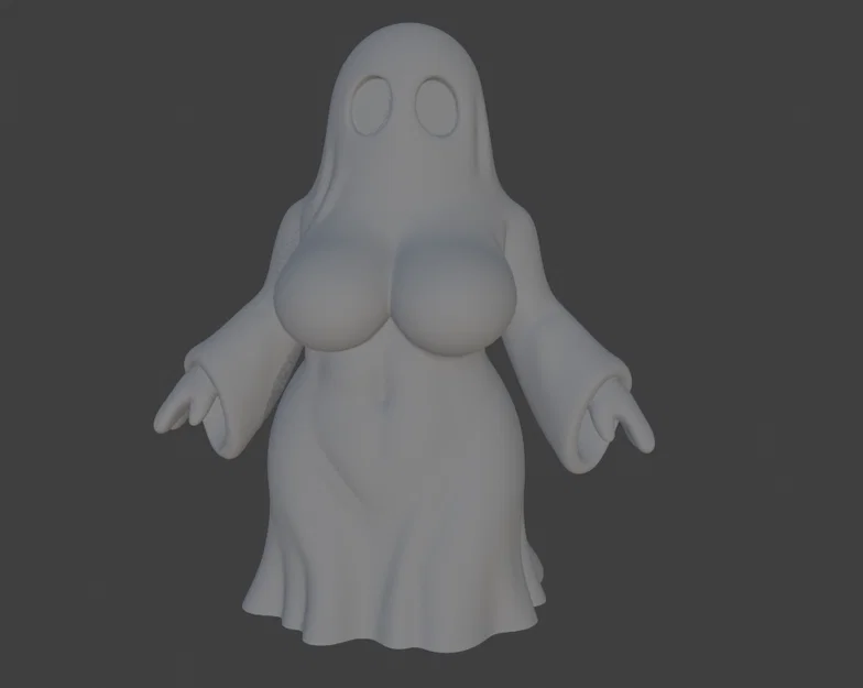 Mô hình trang trí Sexy Ghost độc đáo cho máy in 3D - Image 2