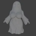 Mô hình trang trí Sexy Ghost độc đáo cho máy in 3D - Thumbnail 2