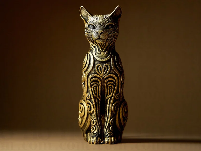 Tượng Mèo Nghệ Thuật - Designer CAT Sculpture - Image 2