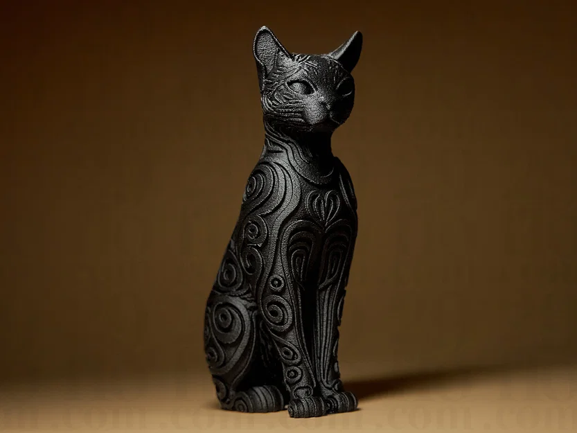 Tượng Mèo Nghệ Thuật - Designer CAT Sculpture - Image 3