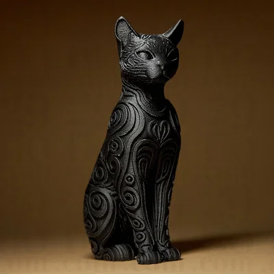 Tượng Mèo Nghệ Thuật - Designer CAT Sculpture