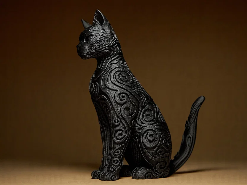 Tượng Mèo Nghệ Thuật - Designer CAT Sculpture - Image 5