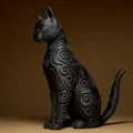 Tượng Mèo Nghệ Thuật - Designer CAT Sculpture - Thumbnail 5