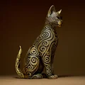Tượng Mèo Nghệ Thuật - Designer CAT Sculpture - Thumbnail 6