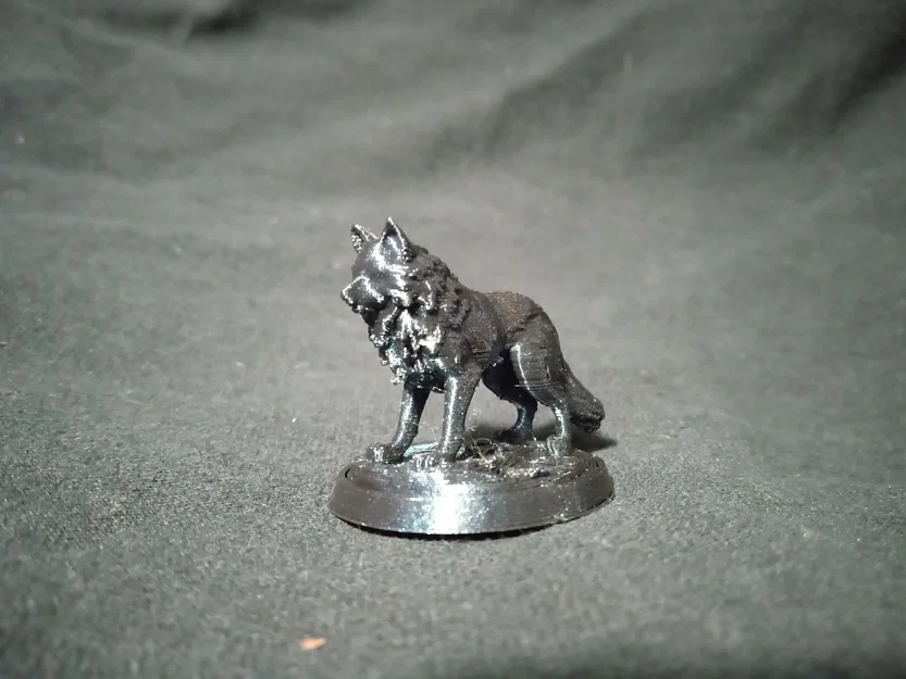 Mô hình 3D chú sói hoang dã (Wayward Wolf) sắc nét đầy ấn tượng - Image 2