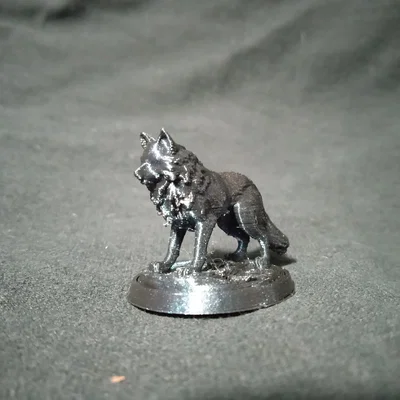 Mô hình 3D chú sói hoang dã (Wayward Wolf) sắc nét đầy ấn tượng
