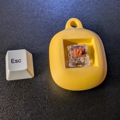 Móc khóa thử switch bàn phím 1x1 - Phụ kiện fidget cho tín đồ phím cơ