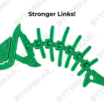 Móc khóa cá mập linh hoạt Flexi Shark