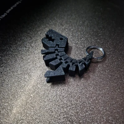 Móc khóa Flexi Rex 3D