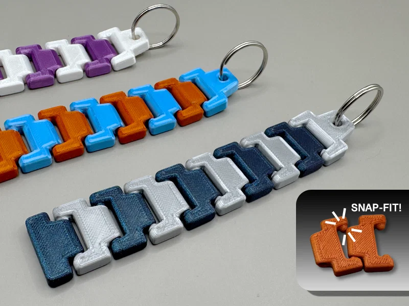 Móc khóa khớp nối Flexi Snap-Fit đỉnh cao - Image 1