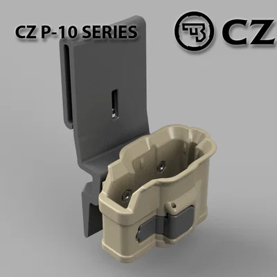 Bao da cho CZ P-10C, P-10 F, P-10 M (phiên bản Molle hoặc đeo đai)