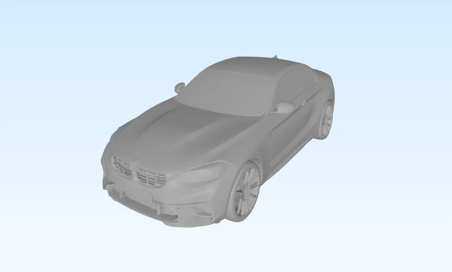 Mô hình 3D xe thể thao BMW-M2 tinh xảo cho dân chơi mô hình - Image 1