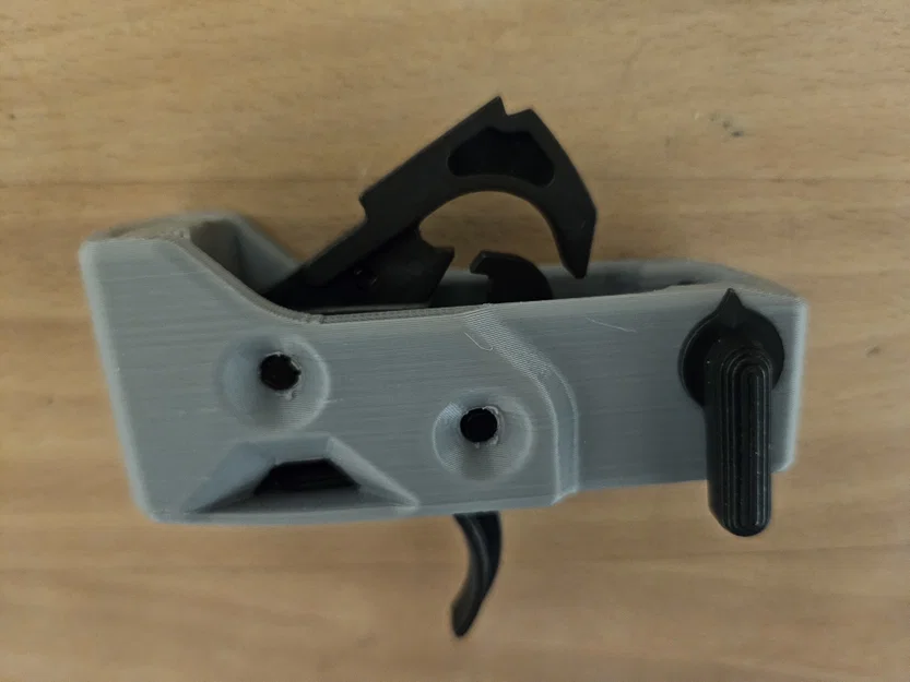 Vỏ hộp cò AR15 (Trigger Housing) in 3D chuyên dụng - Image 1