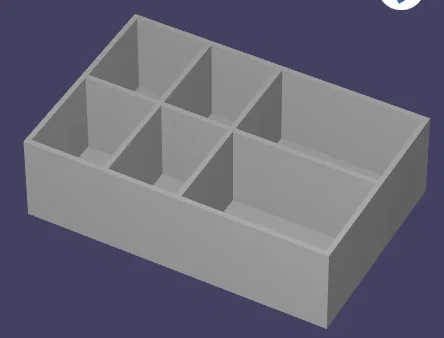 Khay đựng đồ đa năng in 3D tiện lợi cho bàn làm việc - Image 1