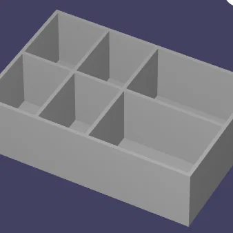 Khay đựng đồ đa năng in 3D tiện lợi cho bàn làm việc