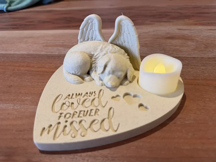 Tượng Thiên Thần Great Pyrenees Tưởng Niệm - Luôn Yêu Thương, Mãi Nhớ Thương - Image 2