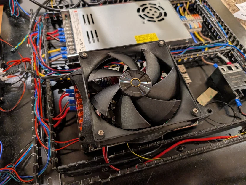 Ngàm gắn quạt 120mm cho bo mạch BTT Manta M8P - Image 2