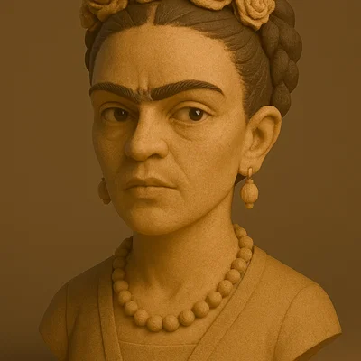 Tượng bán thân Frida Kahlo