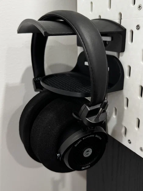 Giá treo tai nghe mở rộng cho bảng IKEA Skadis (có chỗ quấn dây) - Image 1