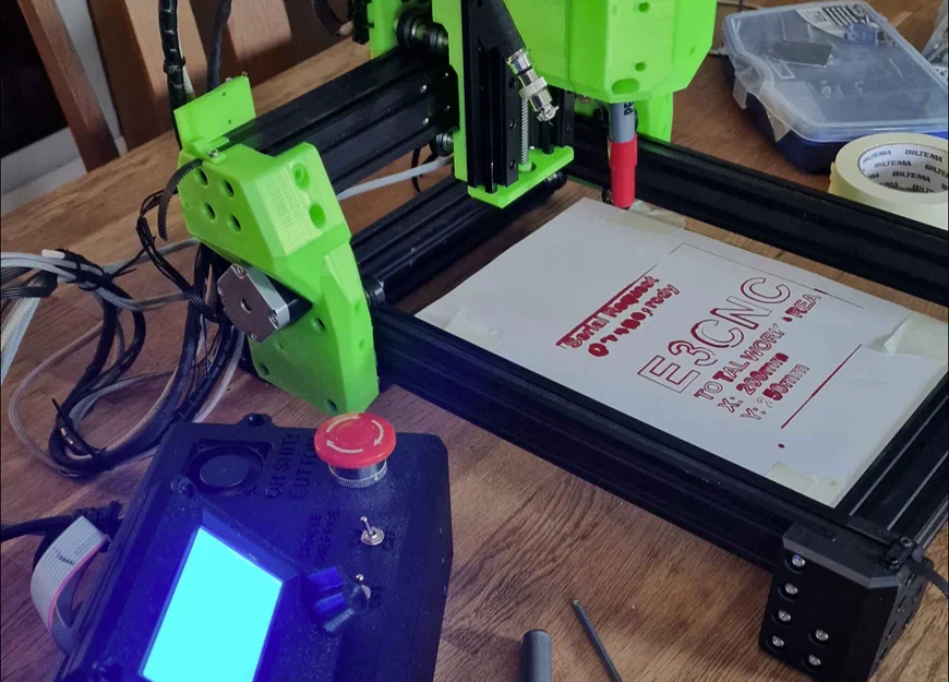 Tấm XY mở rộng cho E3CNC dùng profile 4040 350mm - Image 1